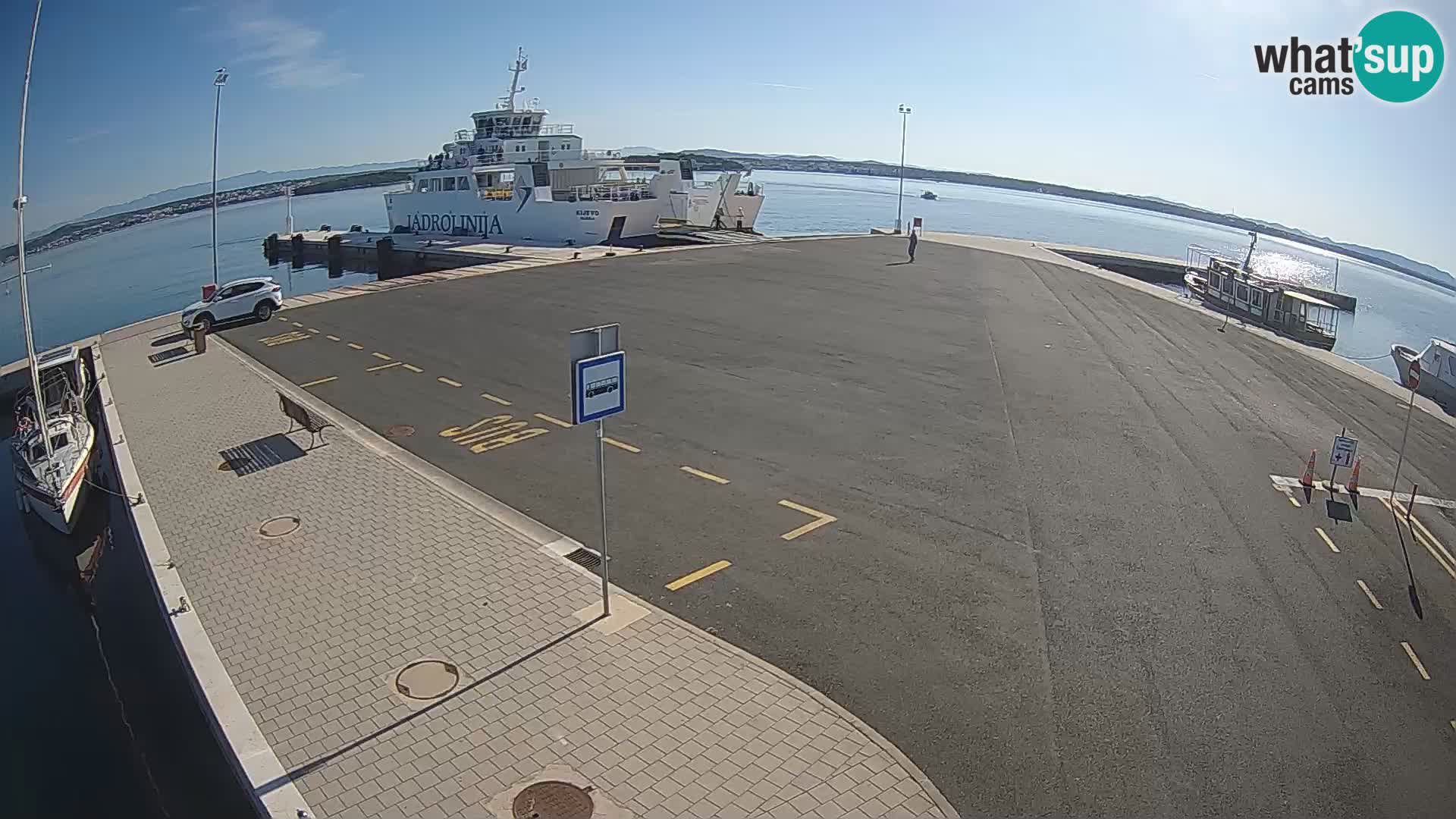 Tkon Live cam – Fähre – Dalmatien – Kroatien