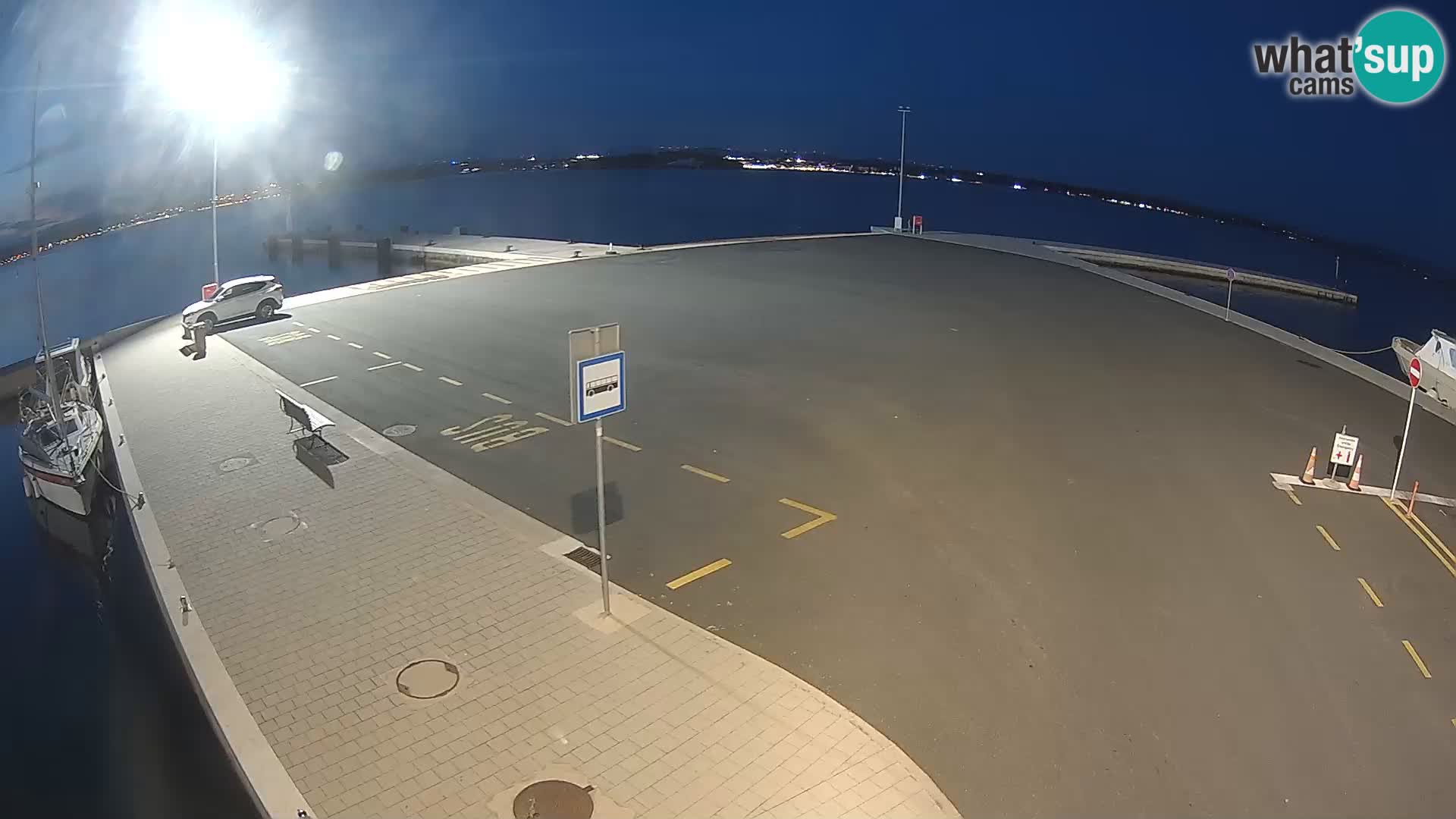 Tkon Live cam – ferry – Dalmatia – Croatia