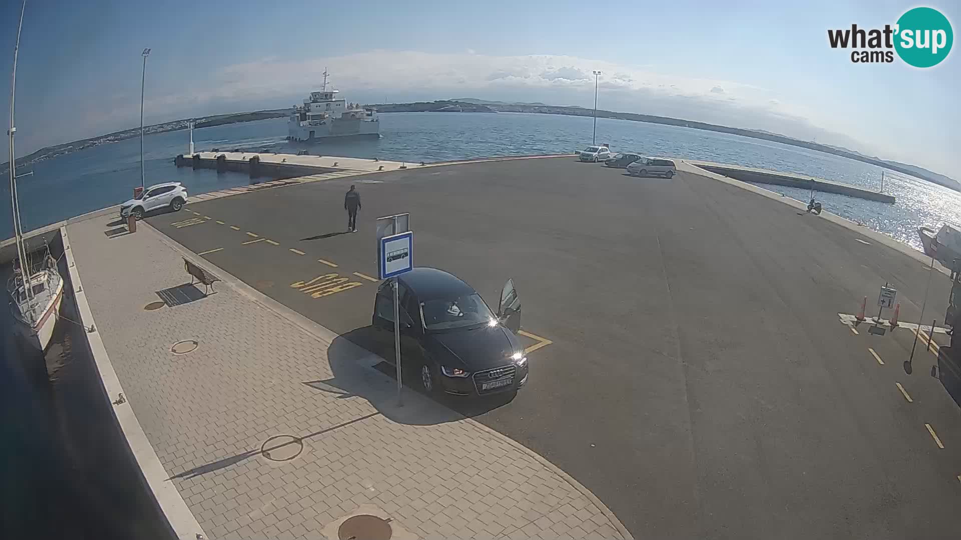 Tkon Live cam – traghetto – Dalmazia – Croazia