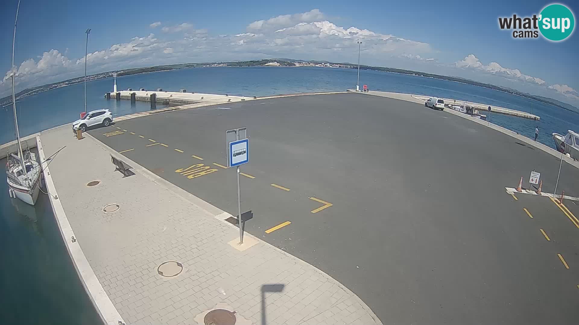 Tkon Live cam – Fähre – Dalmatien – Kroatien