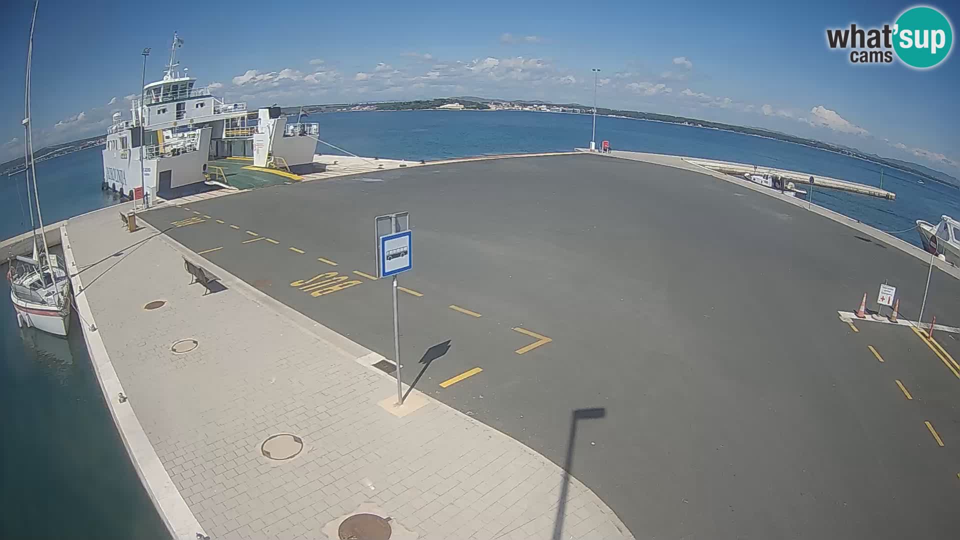 Tkon Live cam – traghetto – Dalmazia – Croazia