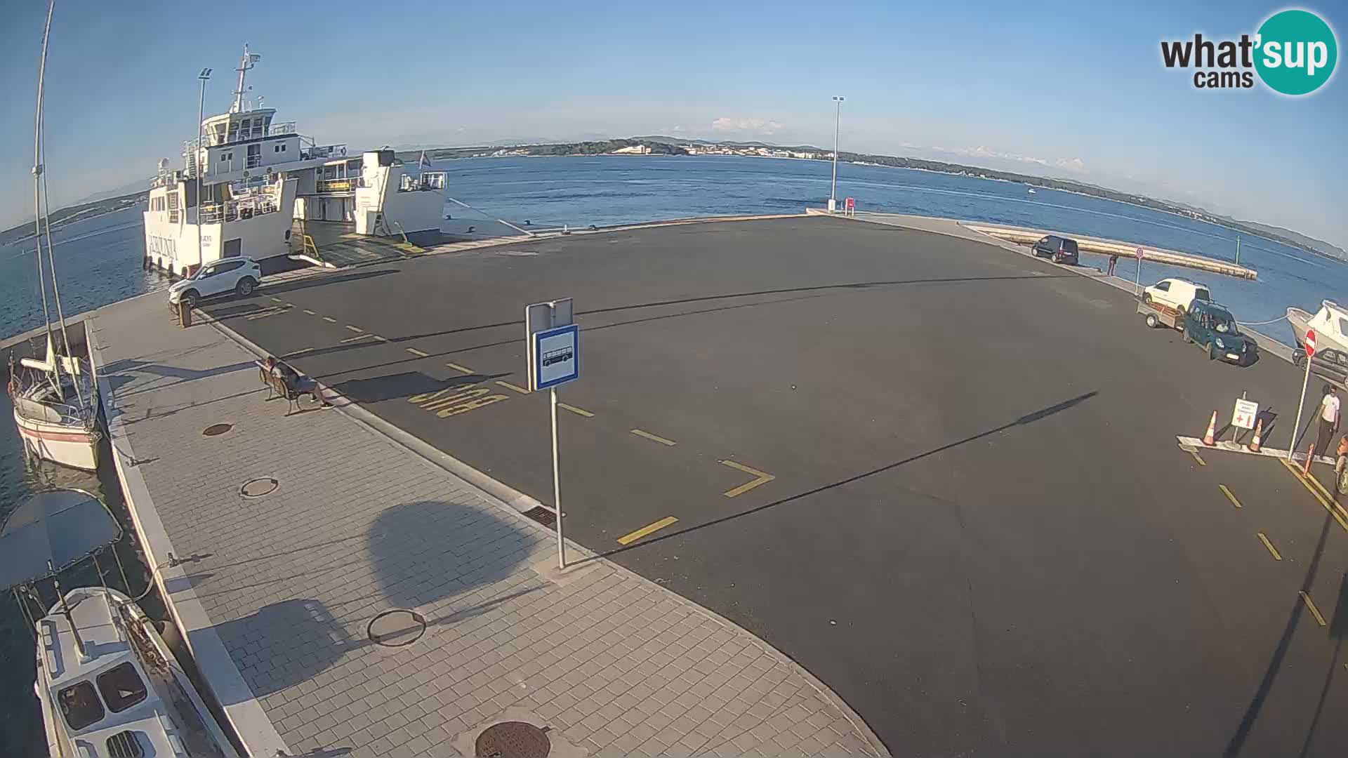 Tkon Live cam – Fähre – Dalmatien – Kroatien