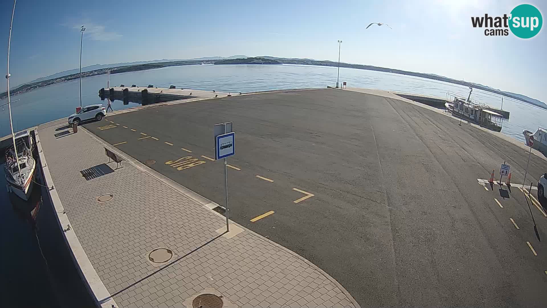 Tkon Live cam – Fähre – Dalmatien – Kroatien