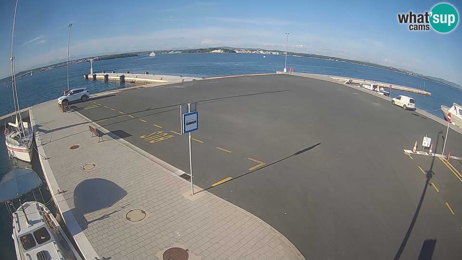 Tkon Live cam – traghetto – Dalmazia – Croazia