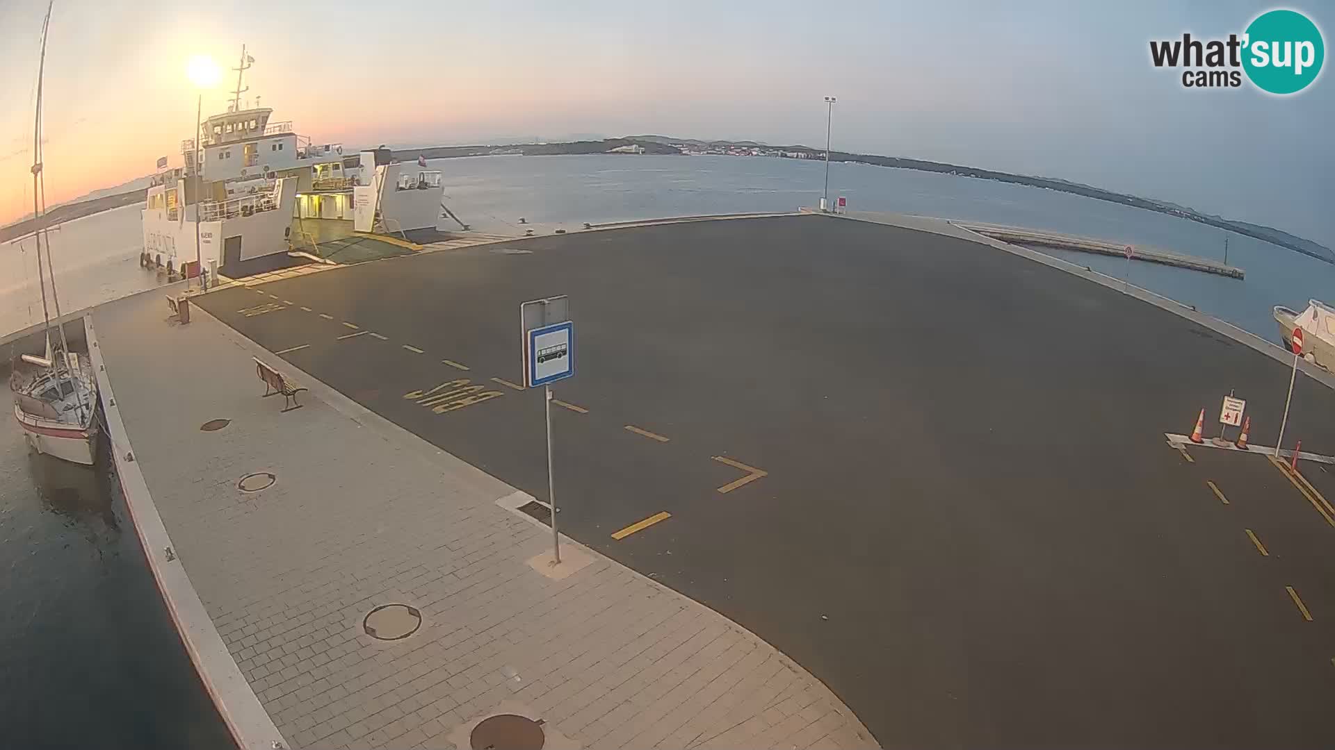Tkon camera en vivo – Transportar – Dalmacia – Croacia