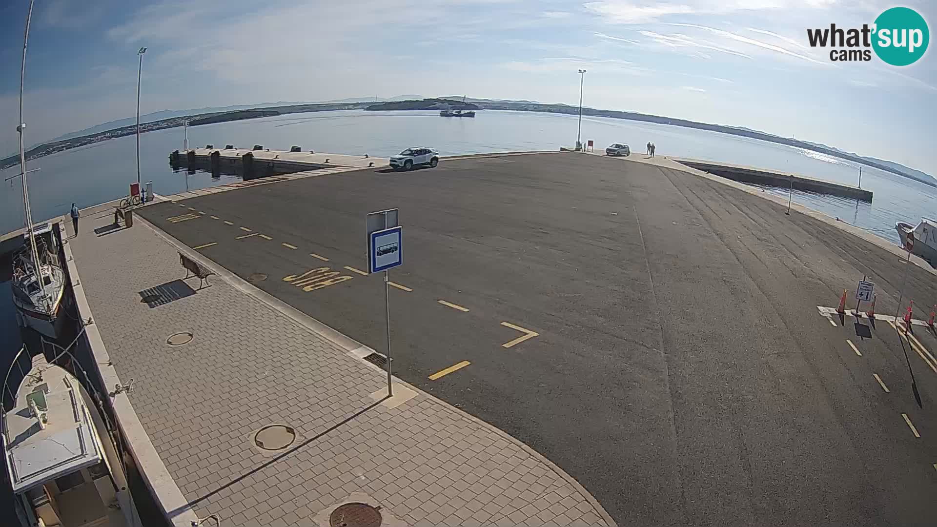 Tkon Live cam – traghetto – Dalmazia – Croazia