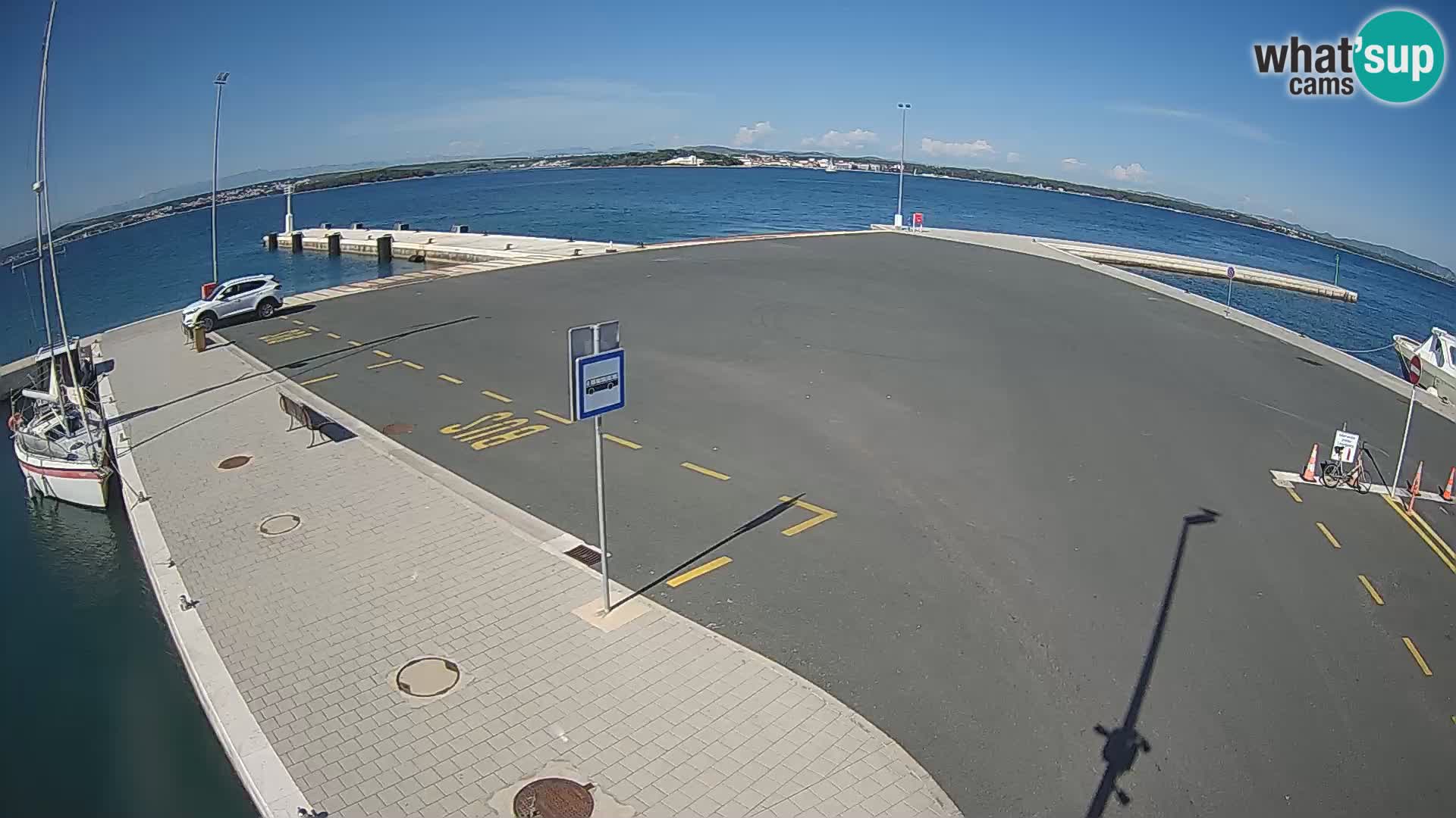 Tkon Live cam – ferry – Dalmatia – Croatia