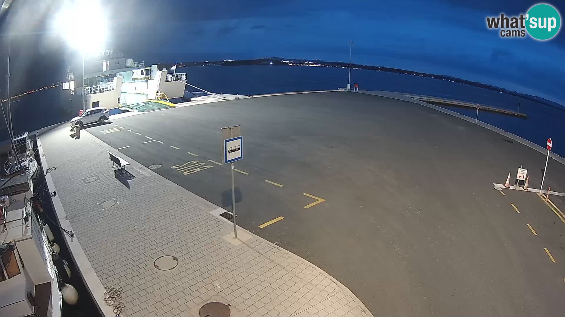 Tkon Live cam – ferry – Dalmatia – Croatia