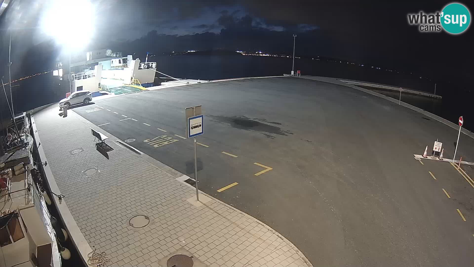 Tkon Live cam – ferry – Dalmatia – Croatia