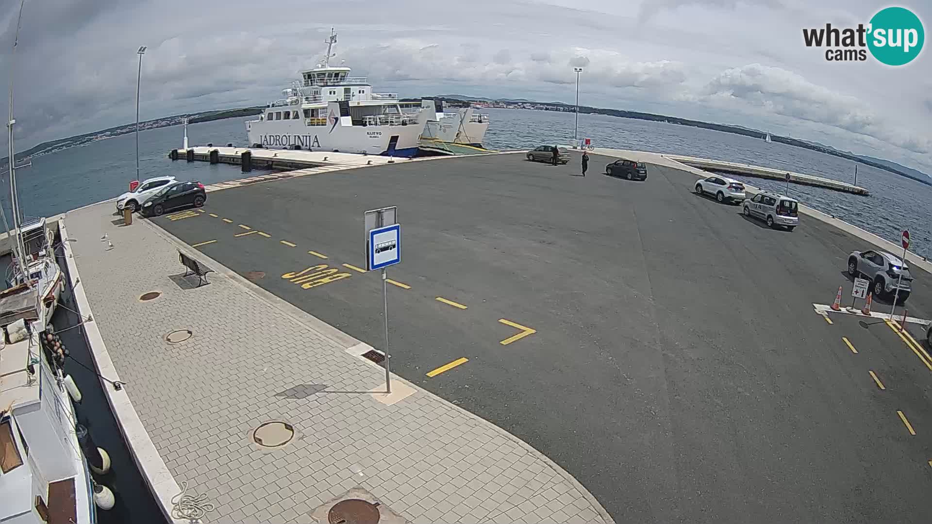 Tkon Live cam – ferry – Dalmatia – Croatia