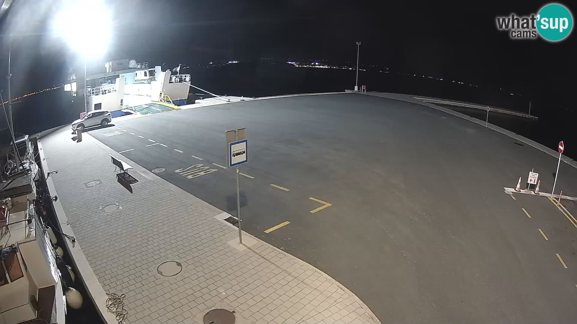 Tkon v živo – trajekt – Dalmacija – Hrvaška