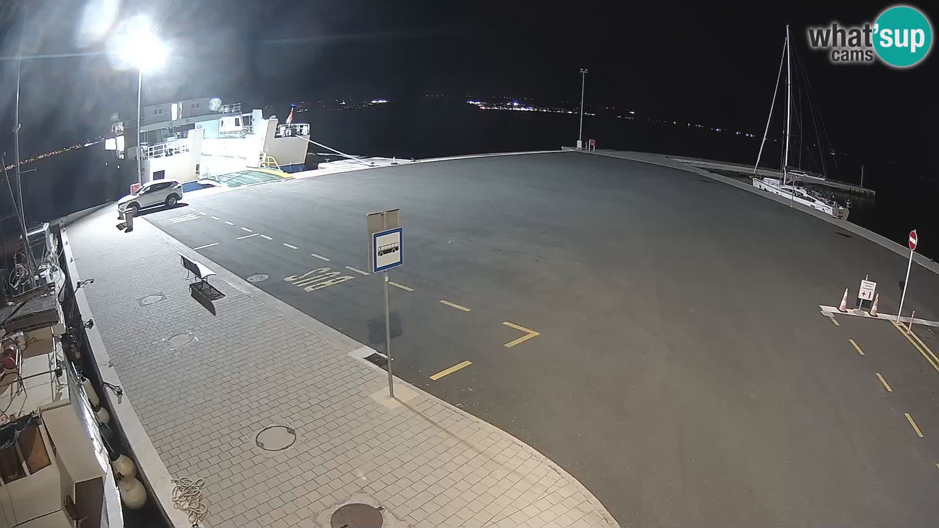 Tkon Live cam – Fähre – Dalmatien – Kroatien