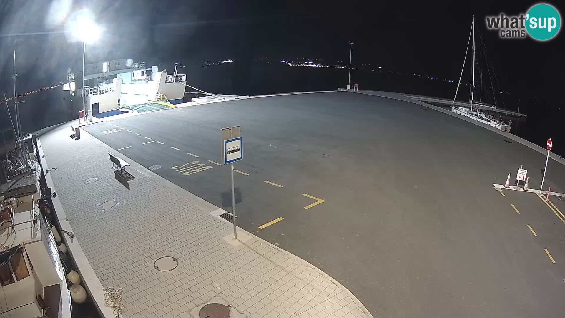 Tkon Live cam – traghetto – Dalmazia – Croazia