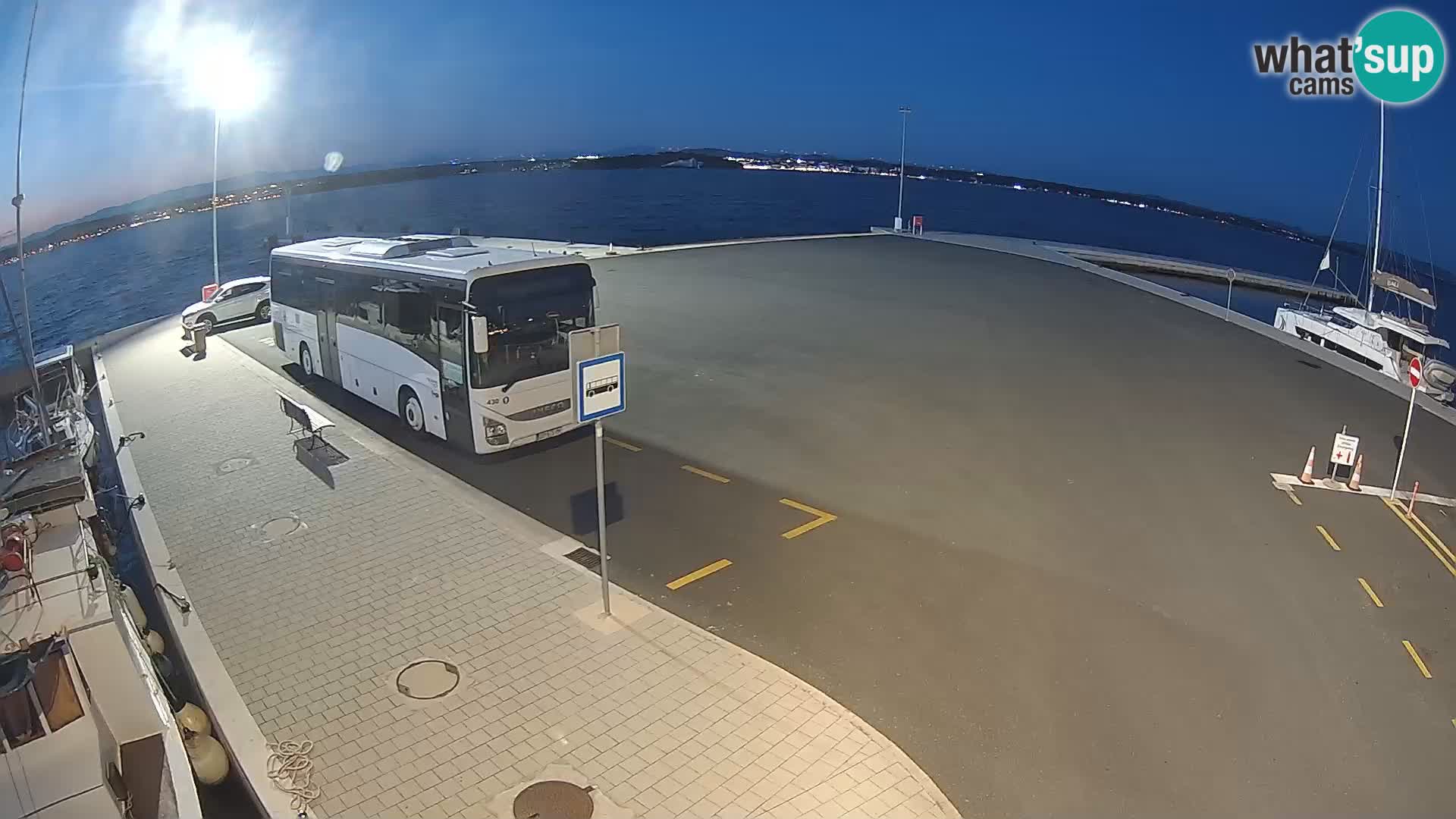 Tkon Live cam – traghetto – Dalmazia – Croazia