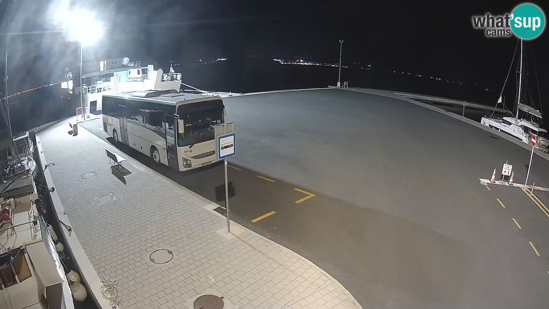 Tkon camera en vivo – Transportar – Dalmacia – Croacia