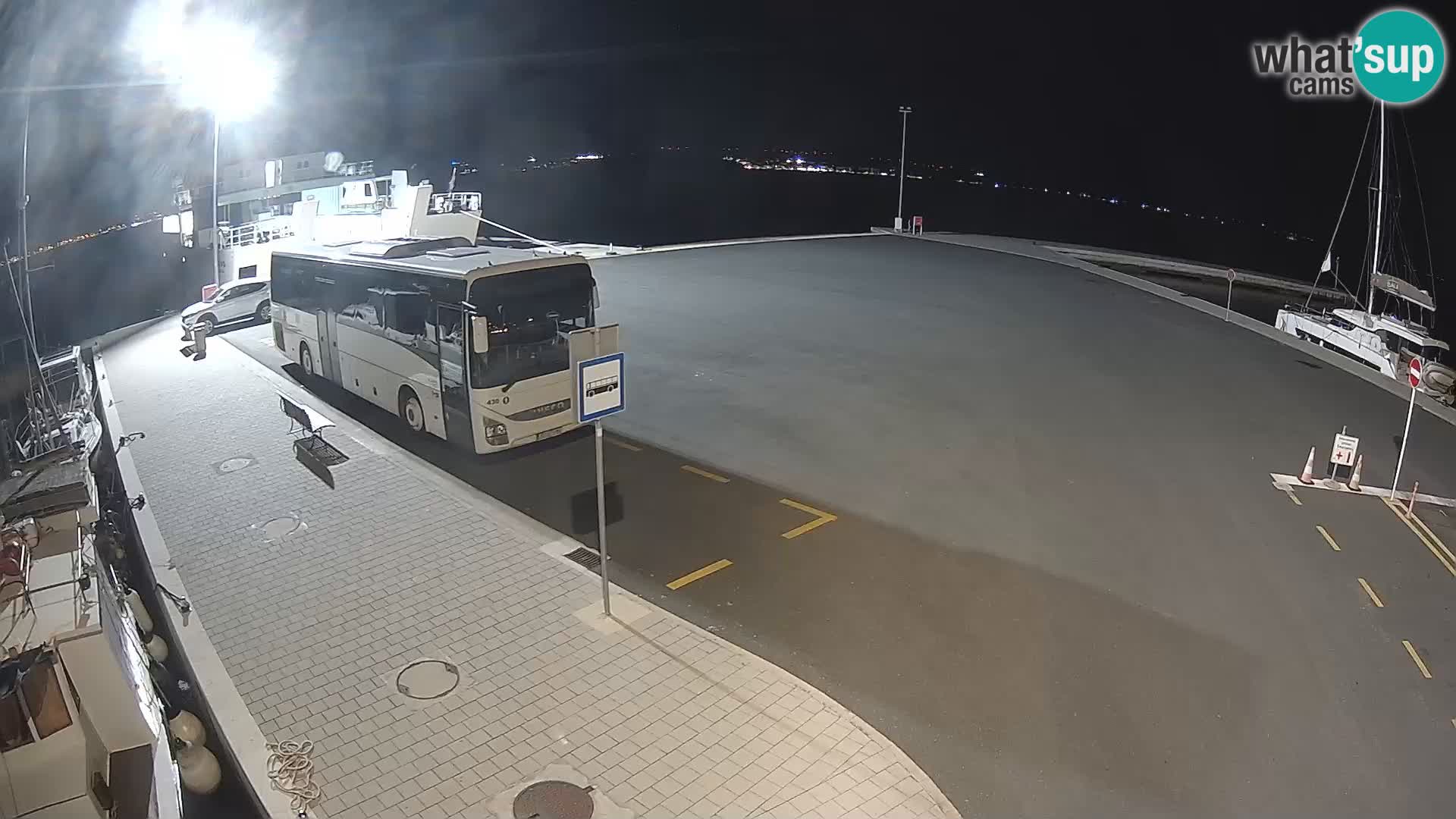 Tkon Live cam – Fähre – Dalmatien – Kroatien