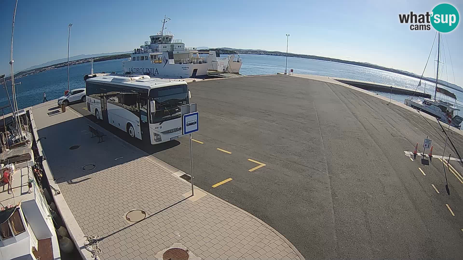 Tkon Live cam – Fähre – Dalmatien – Kroatien