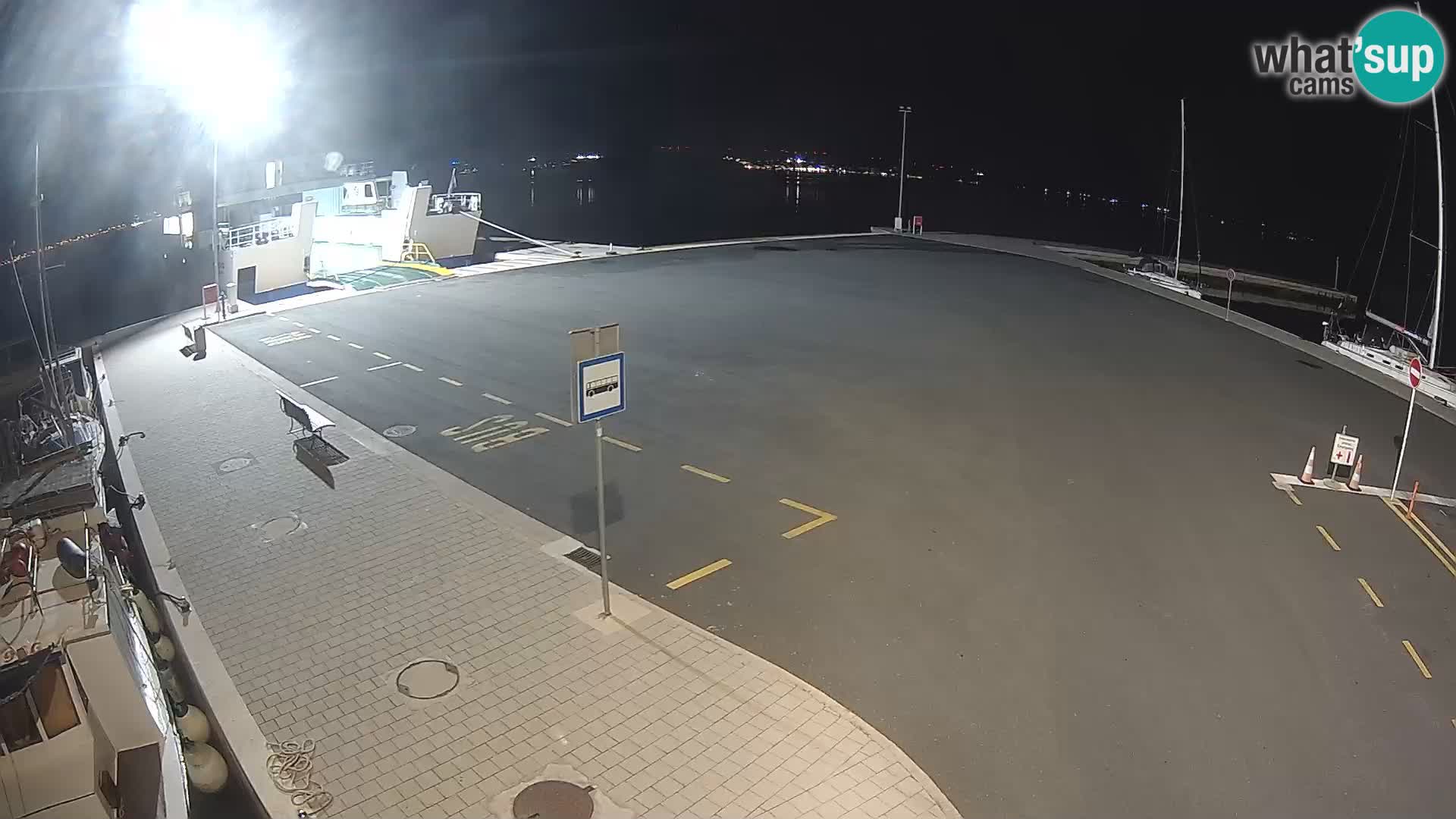 Tkon Live cam – Fähre – Dalmatien – Kroatien