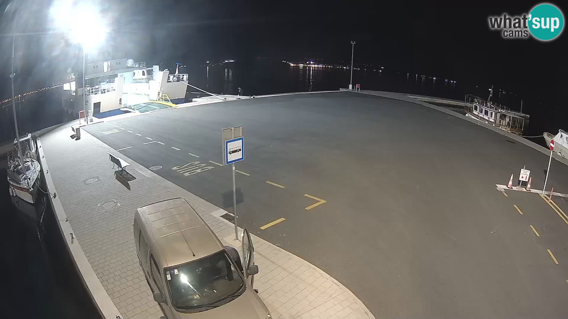Tkon Live cam – Fähre – Dalmatien – Kroatien