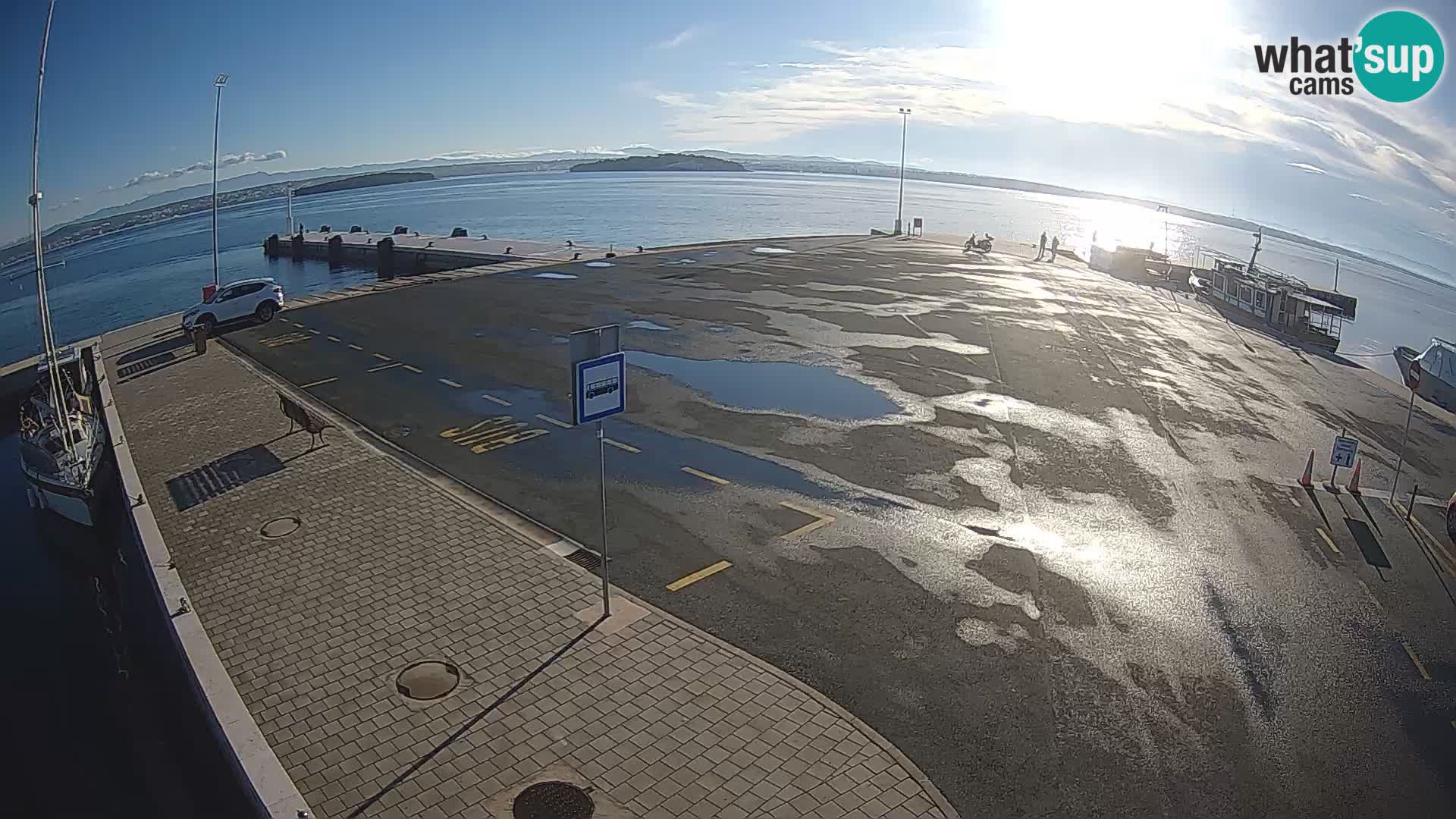 Tkon camera en vivo – Transportar – Dalmacia – Croacia