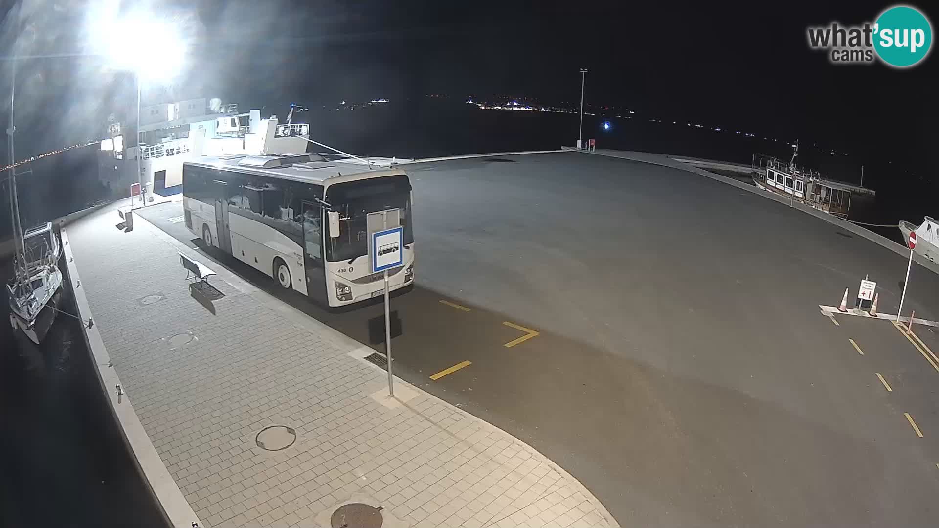 Tkon camera en vivo – Transportar – Dalmacia – Croacia