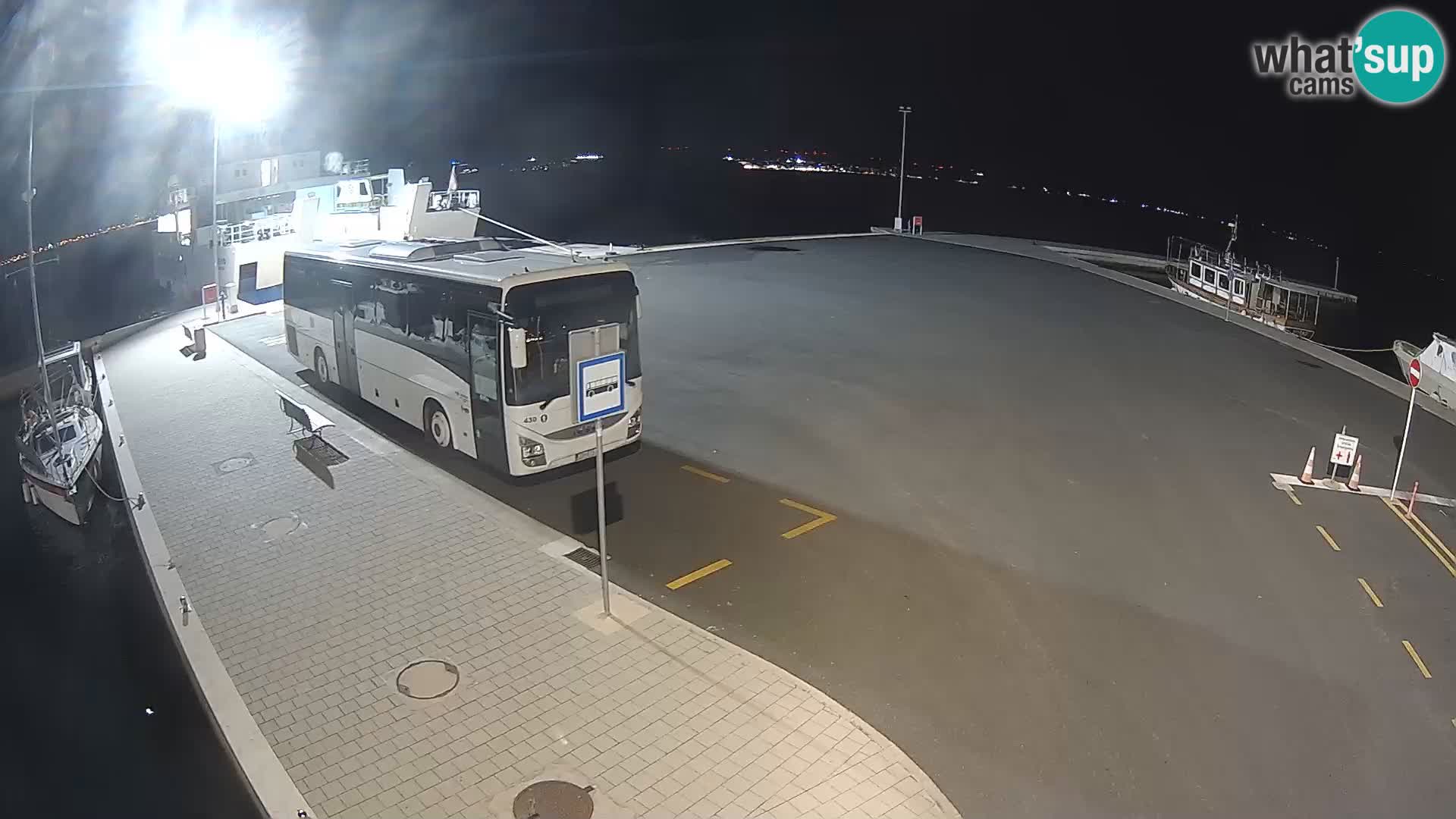 Tkon camera en vivo – Transportar – Dalmacia – Croacia