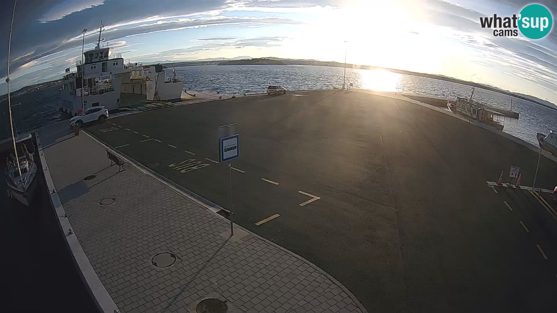 Tkon camera en vivo – Transportar – Dalmacia – Croacia