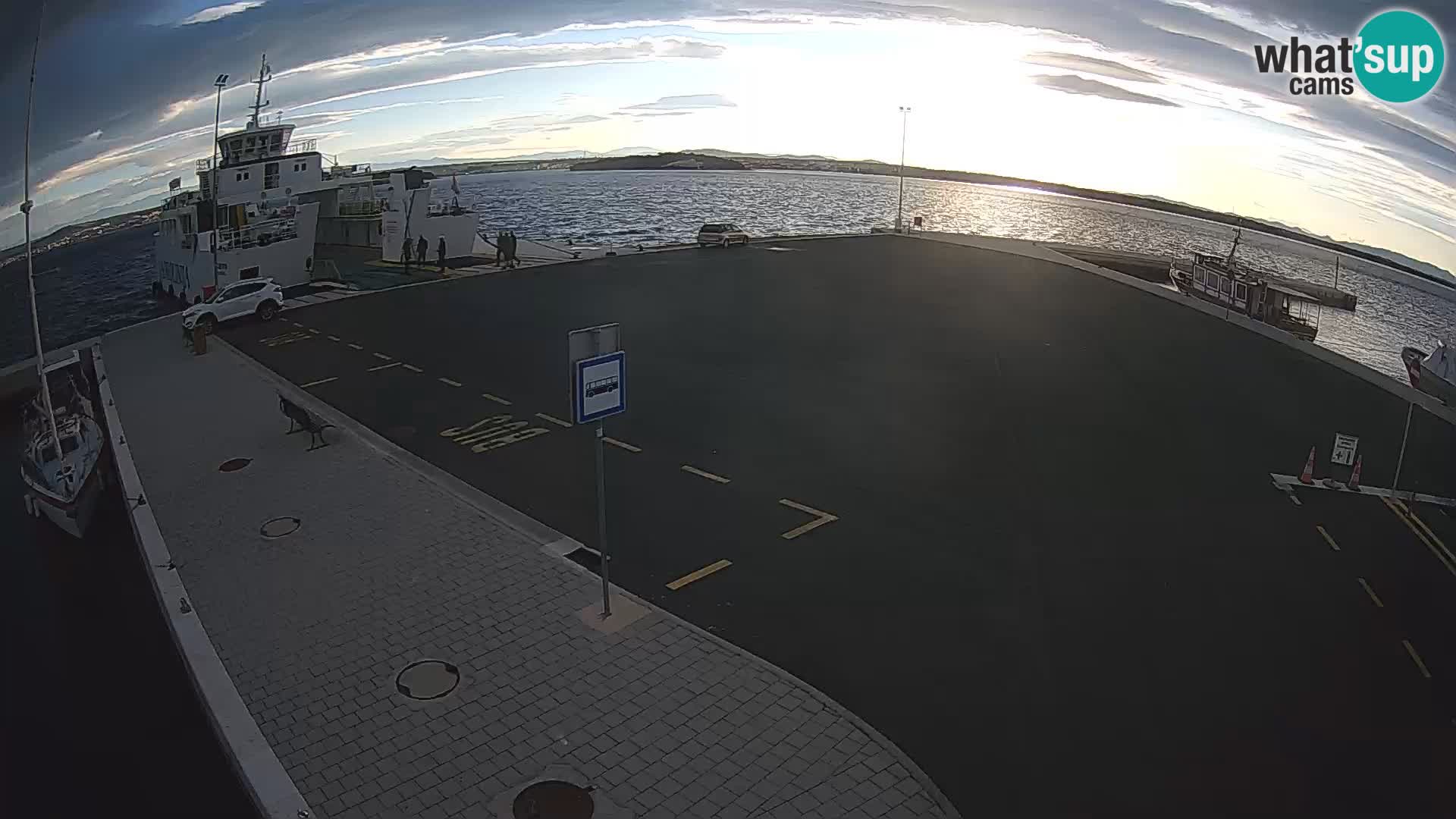 Tkon Live cam – Fähre – Dalmatien – Kroatien