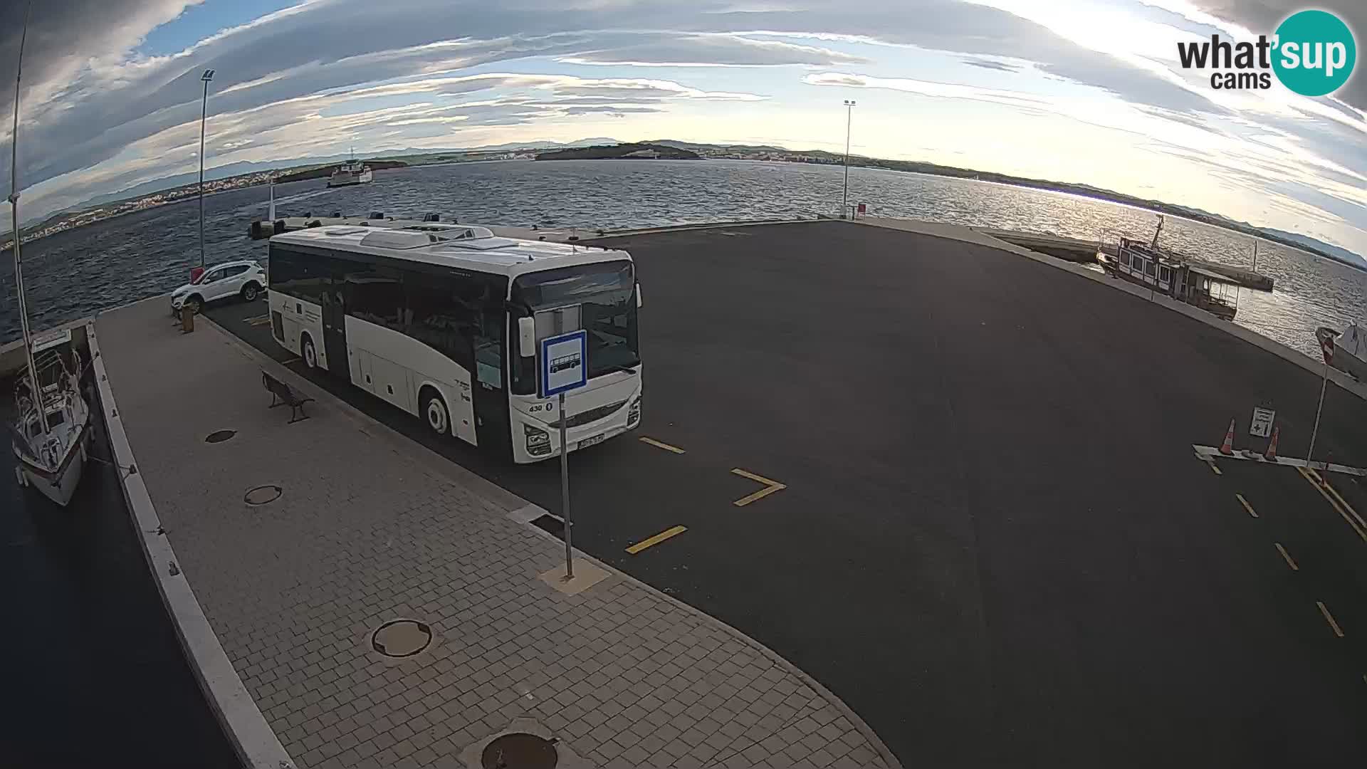 Tkon Live cam – ferry – Dalmatia – Croatia