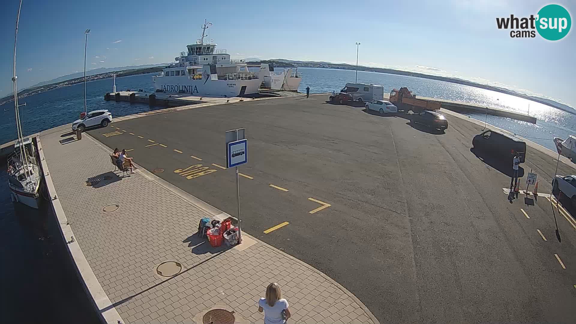 Tkon camera en vivo – Transportar – Dalmacia – Croacia