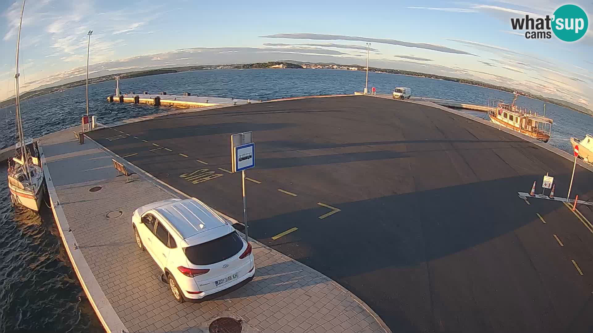 Tkon Live cam – Fähre – Dalmatien – Kroatien