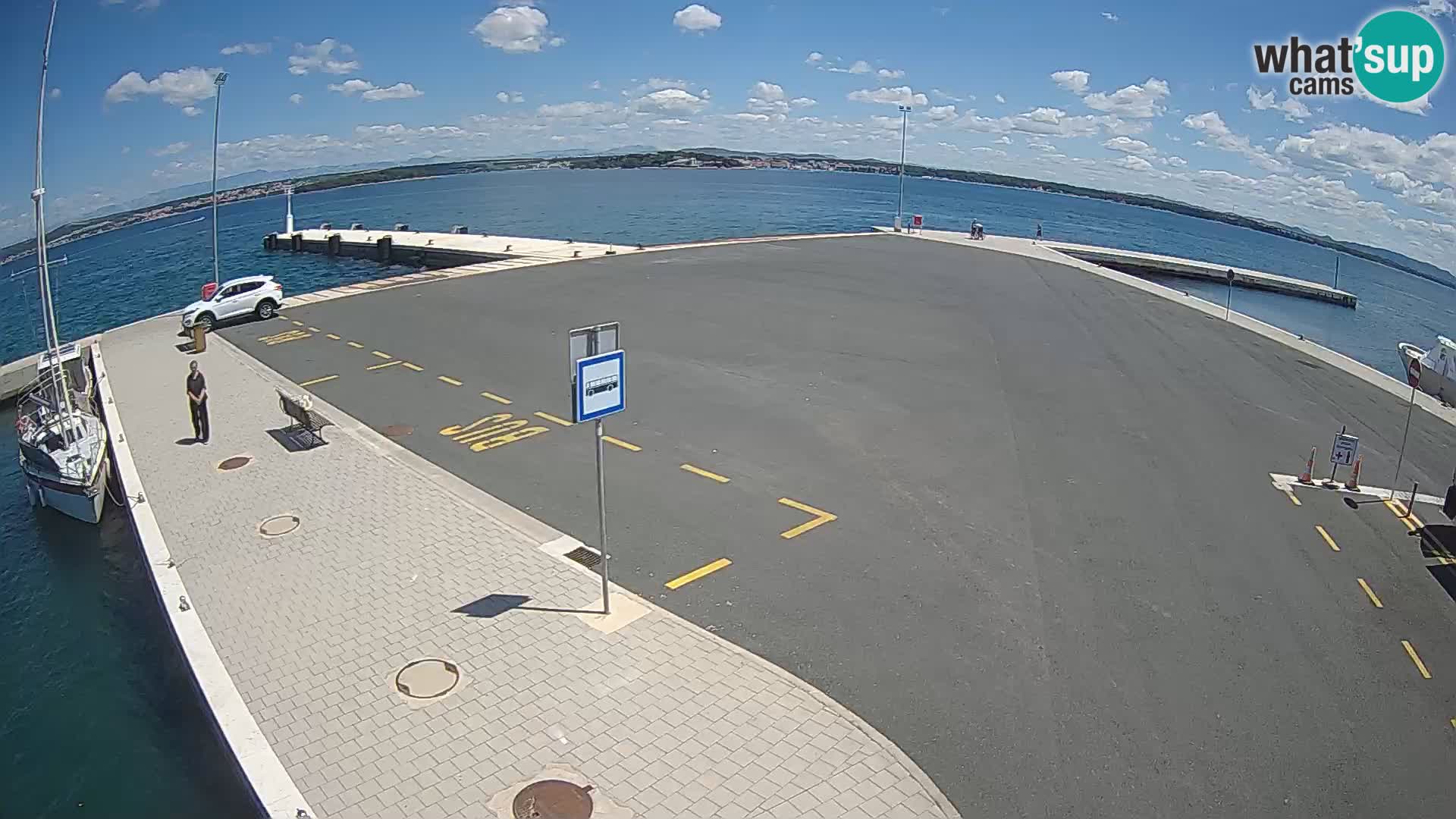 Tkon Live cam – traghetto – Dalmazia – Croazia