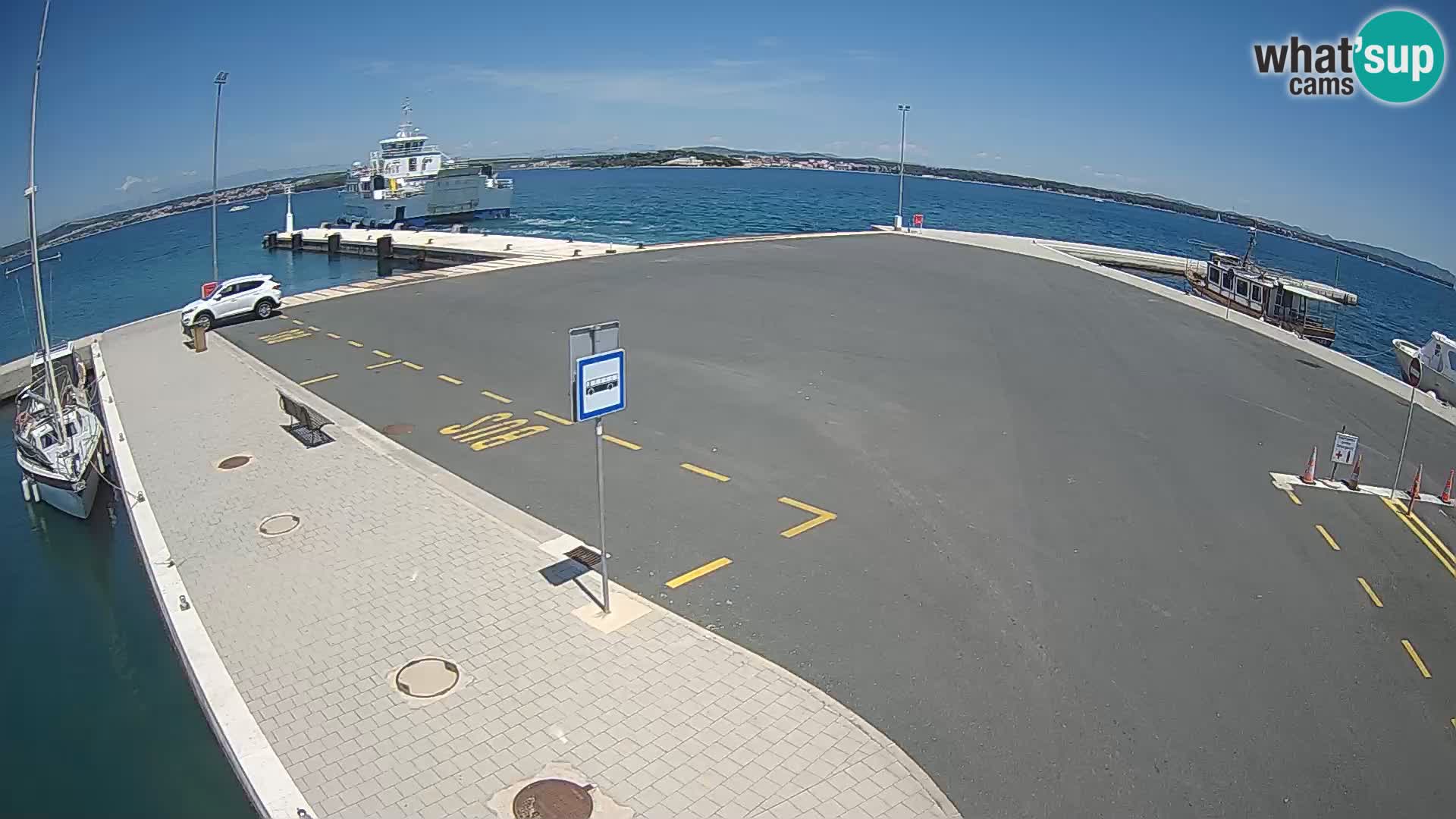 Tkon Live cam – Fähre – Dalmatien – Kroatien
