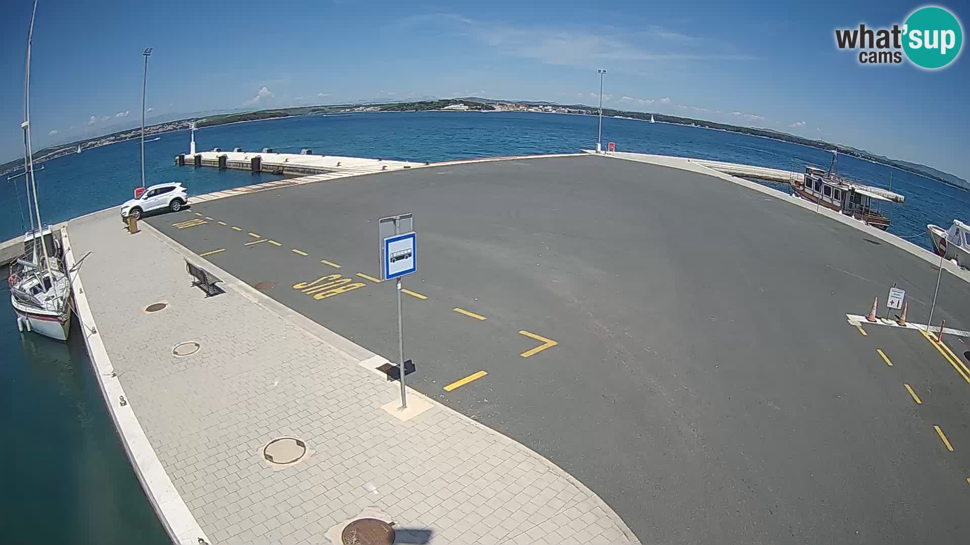 Tkon Live cam – ferry – Dalmatia – Croatia