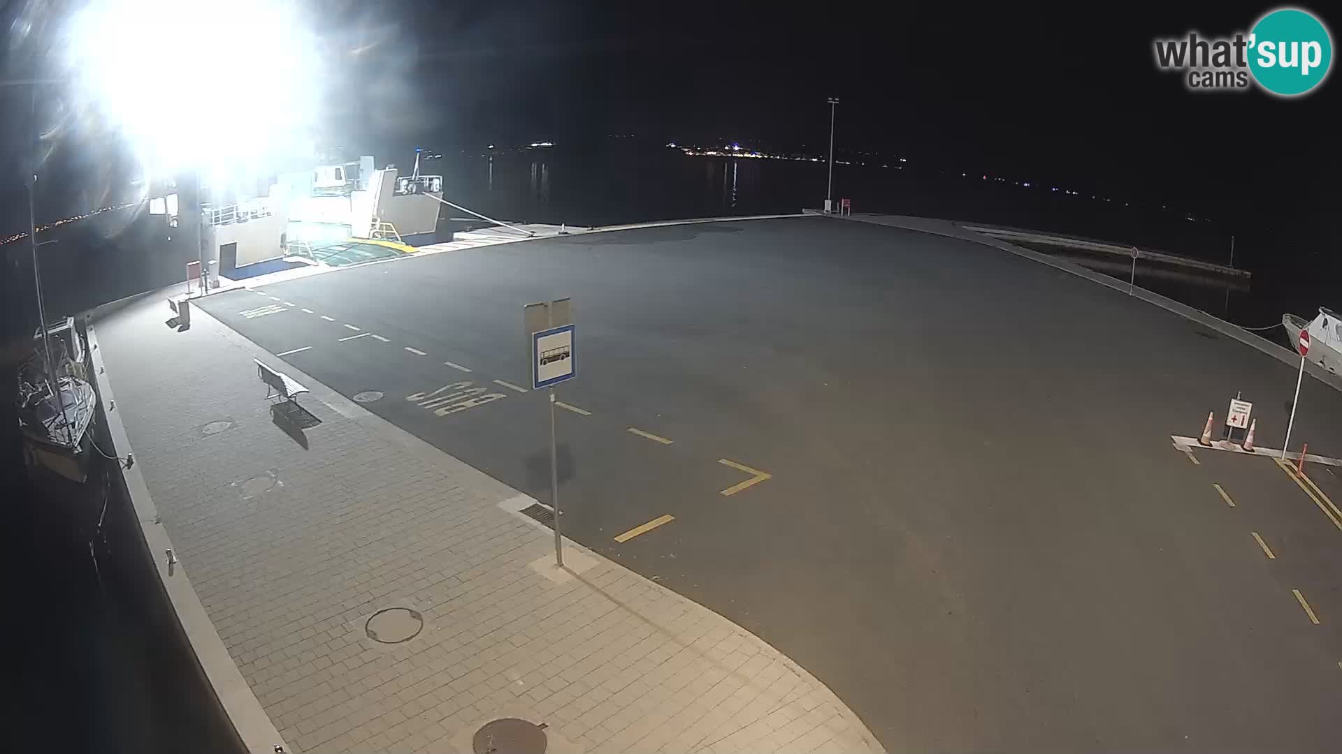 Tkon Live cam – ferry – Dalmatia – Croatia
