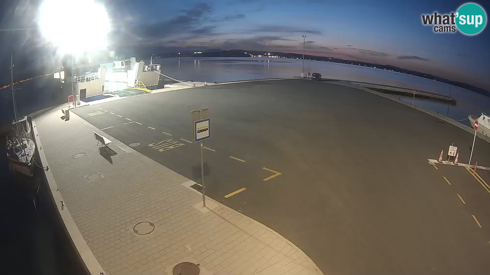 Tkon Live cam – traghetto – Dalmazia – Croazia