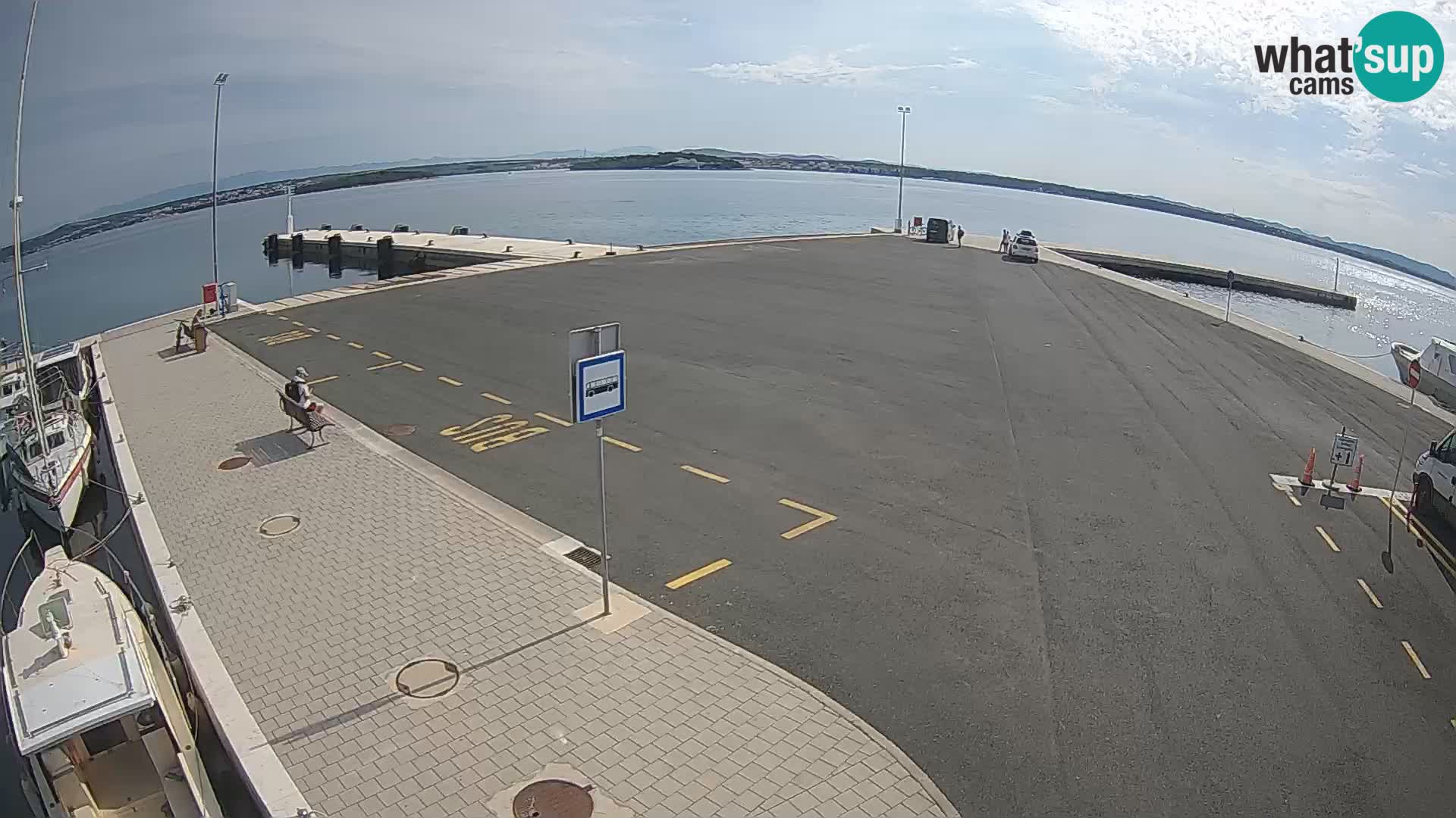 Tkon camera en vivo – Transportar – Dalmacia – Croacia