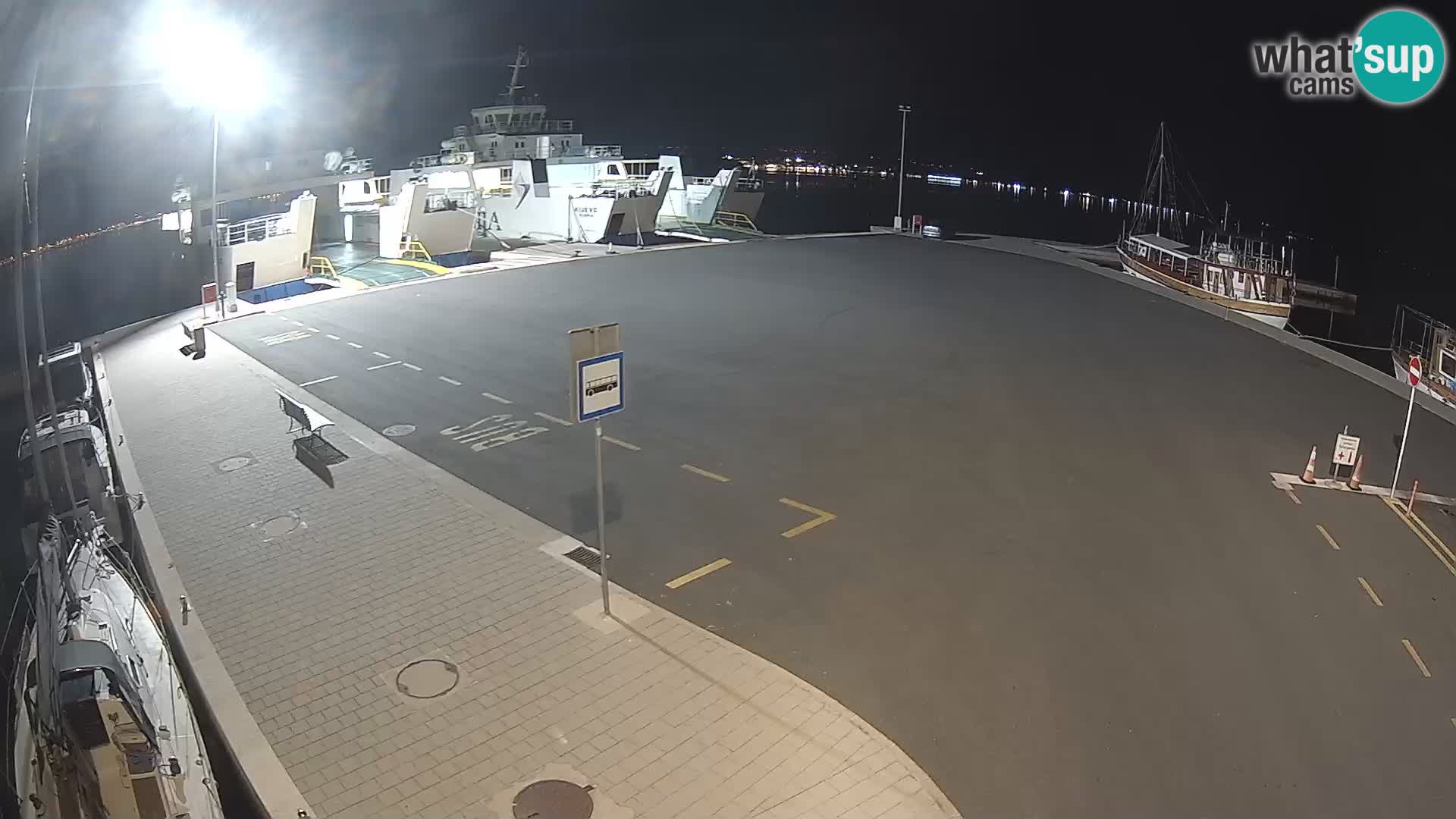 Tkon camera en vivo – Transportar – Dalmacia – Croacia