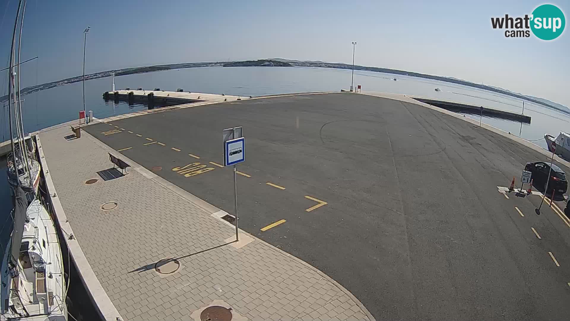 Tkon Live cam – traghetto – Dalmazia – Croazia