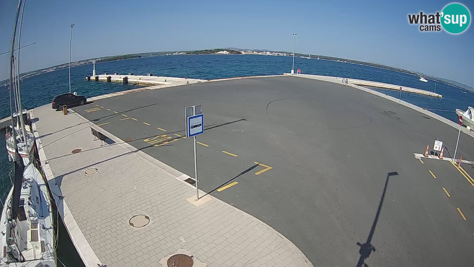 Tkon Live cam – ferry – Dalmatia – Croatia