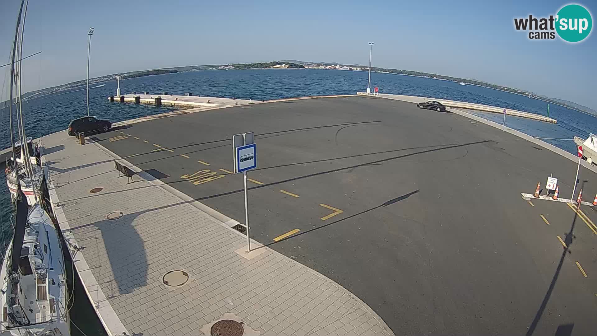 Tkon Live cam – ferry – Dalmatia – Croatia