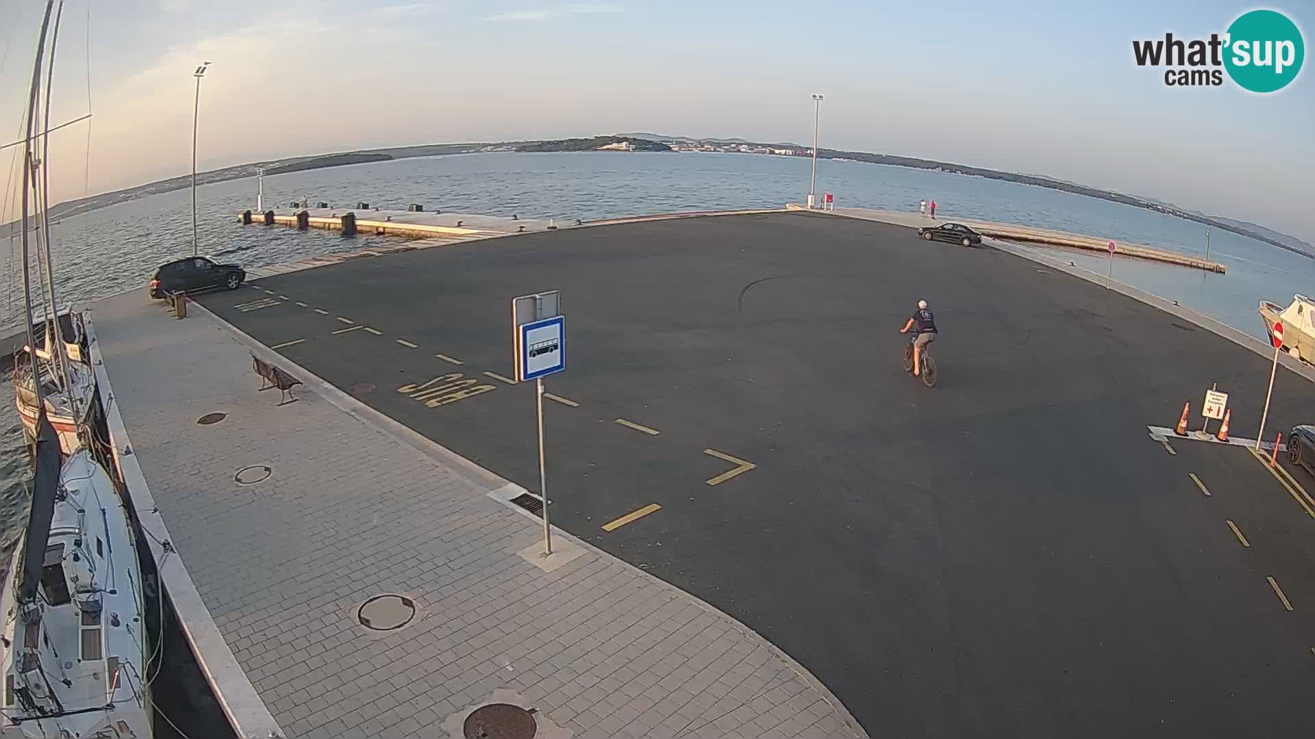 Tkon Live cam – ferry – Dalmatia – Croatia