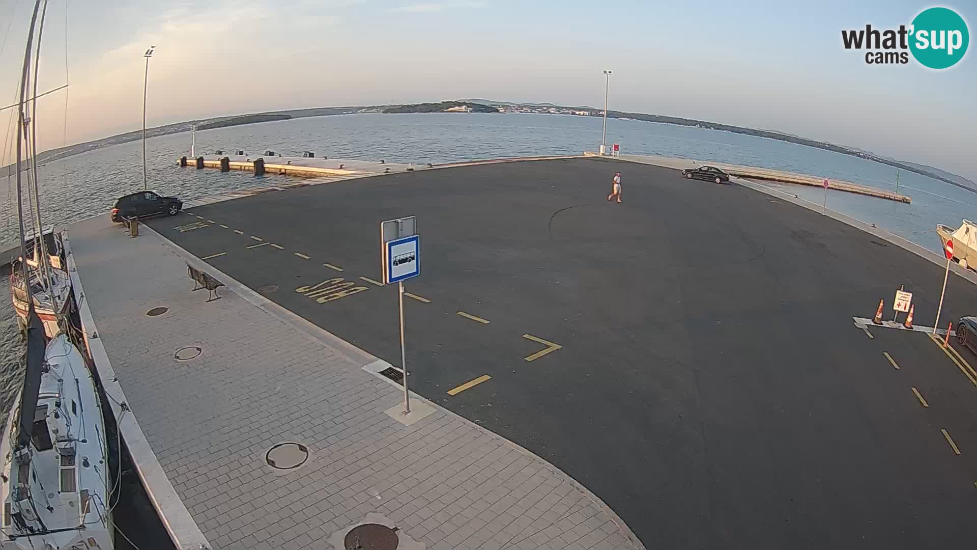 Tkon Live cam – ferry – Dalmatia – Croatia