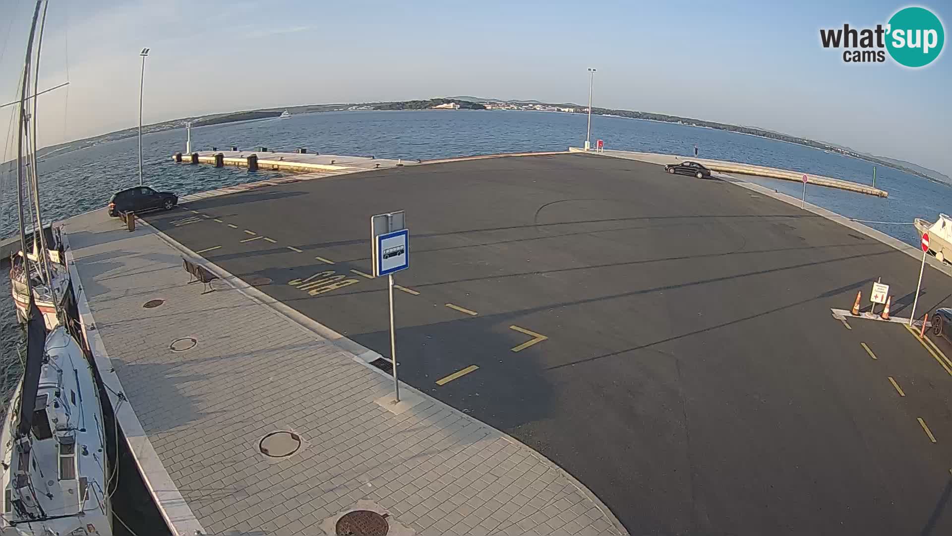 Tkon Live cam – ferry – Dalmatia – Croatia