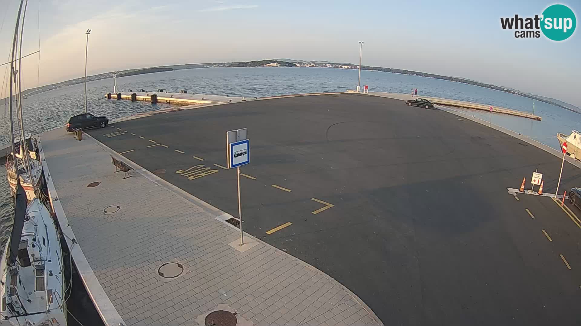Tkon Live cam – ferry – Dalmatia – Croatia