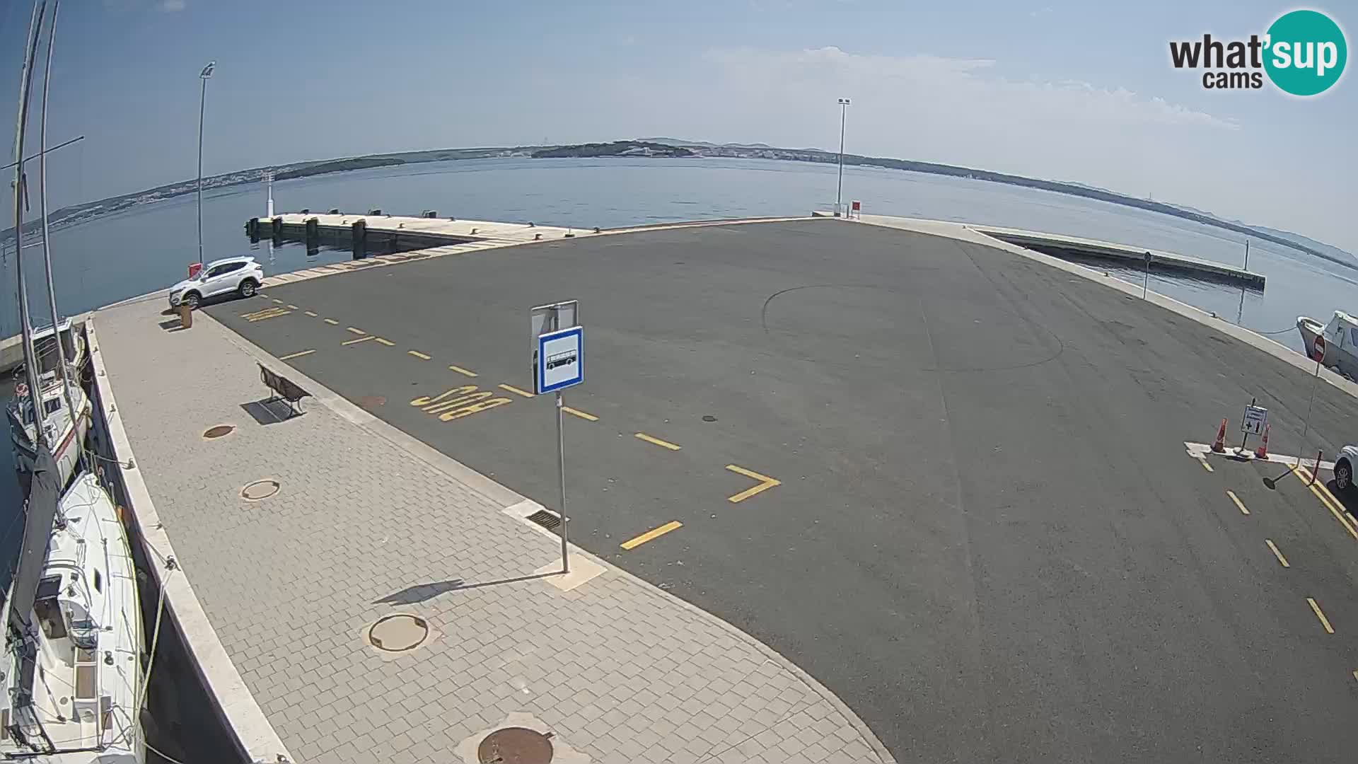 Tkon Live cam – ferry – Dalmatia – Croatia