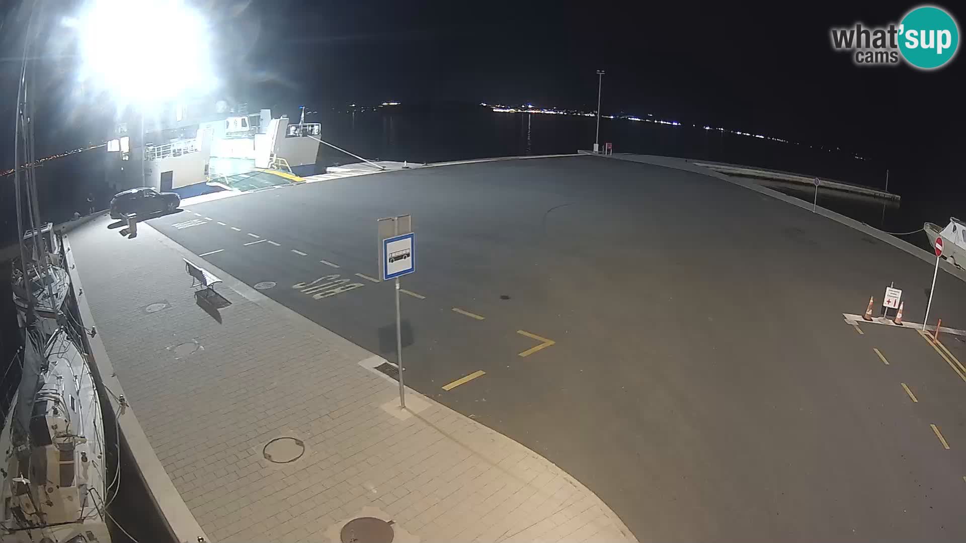 Tkon Live cam – ferry – Dalmatia – Croatia