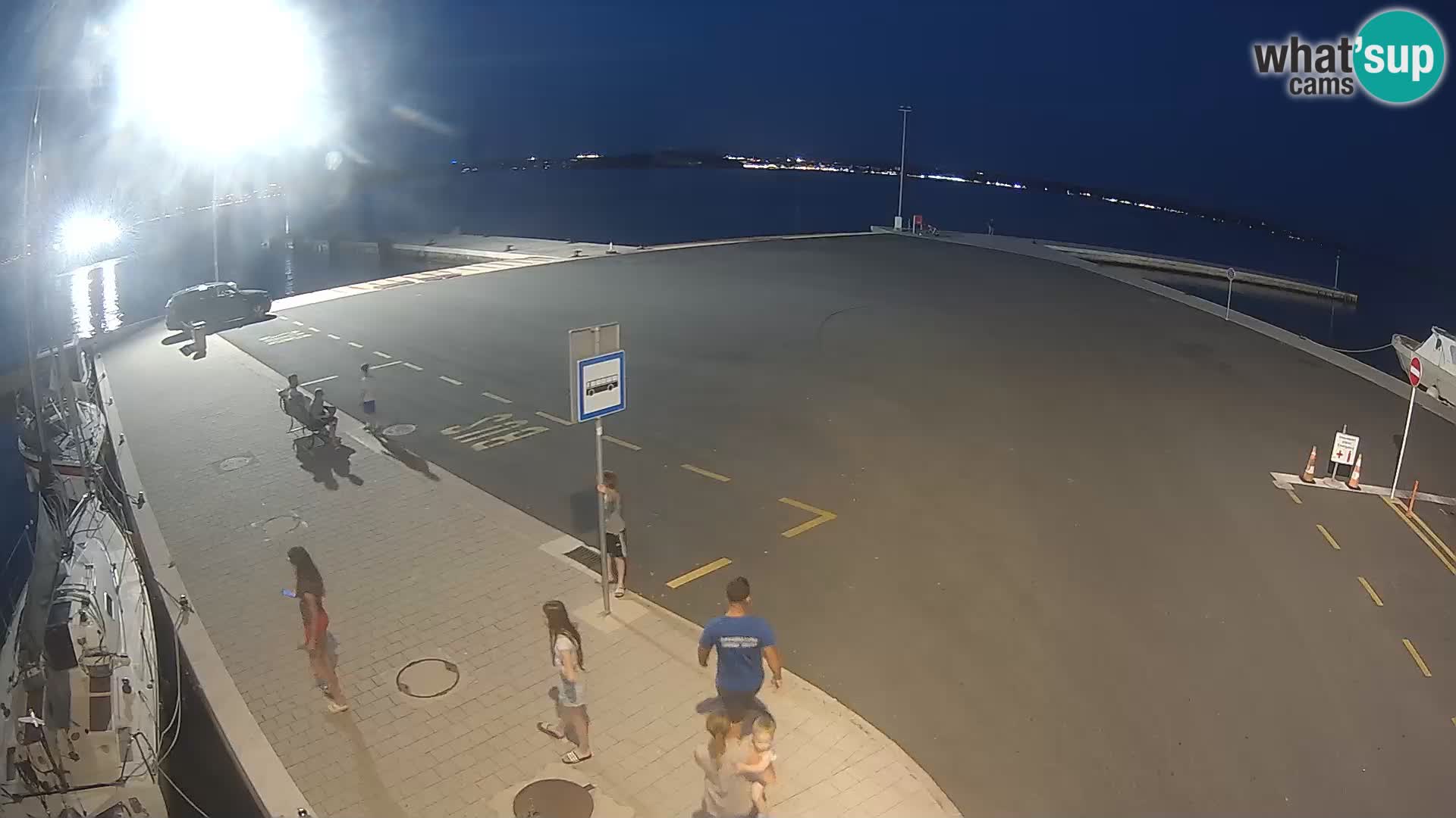 Tkon Live cam – traghetto – Dalmazia – Croazia