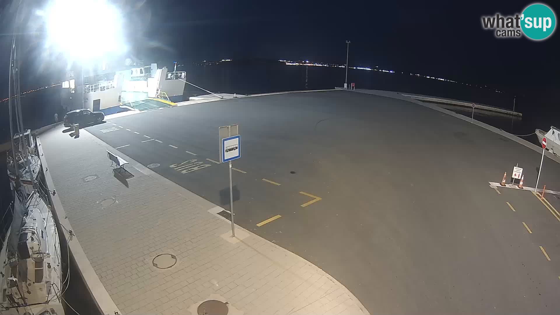 Tkon Live cam – Fähre – Dalmatien – Kroatien