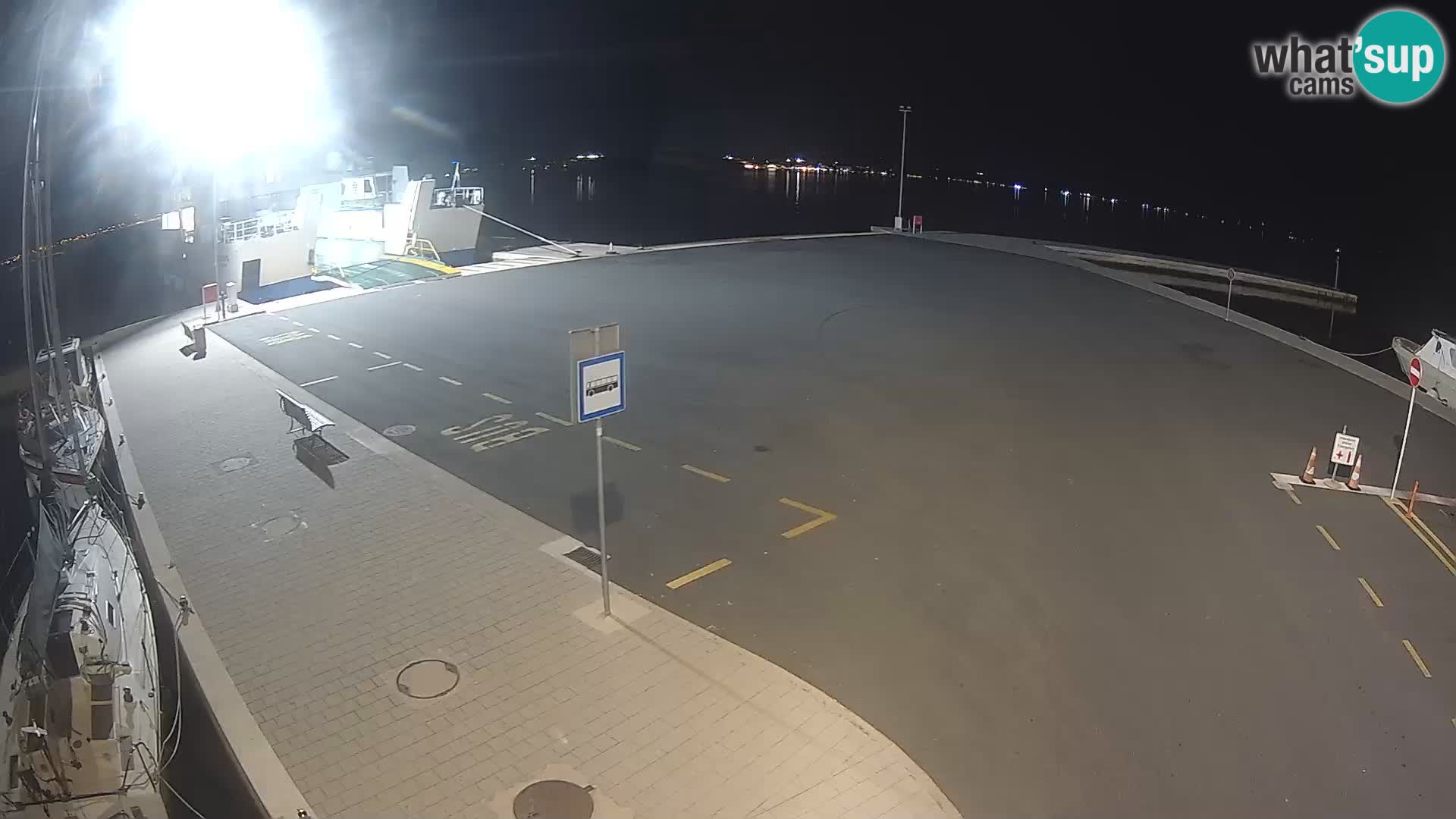 Tkon Live cam – ferry – Dalmatia – Croatia